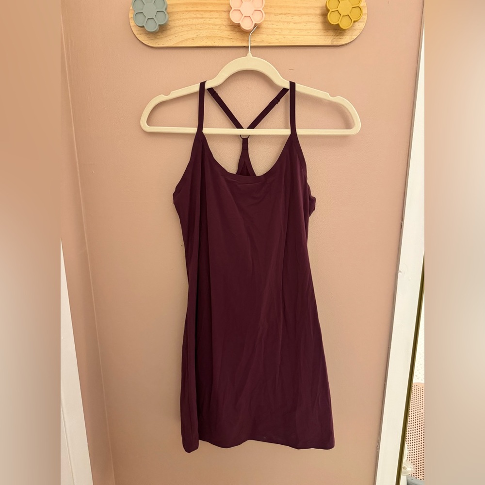 Outdoor Voices Maroon/Burgundy Exercise Dress Size Small